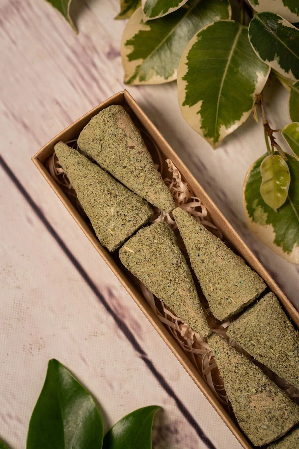 Sagrada Madre / Incense Cones Green Tea - Mental Clarity