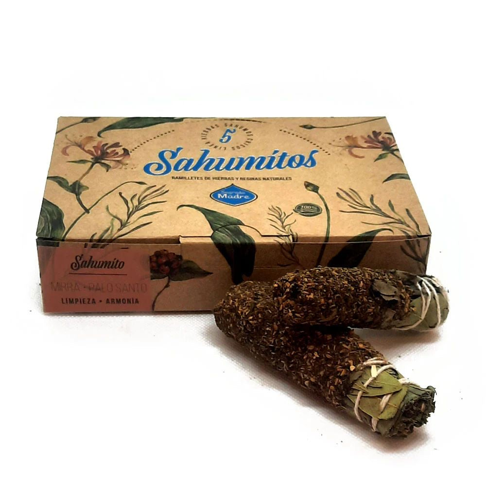 Sagrada Madre / Incense Sagrado Smudge Myrrh & Palo Santo (Sold by Bundle)