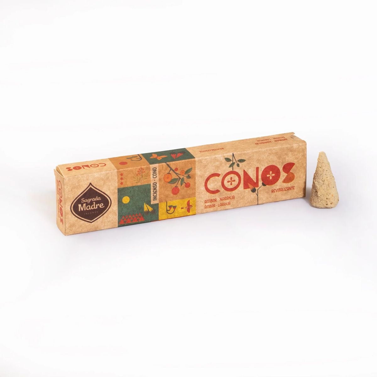 Sagrada Madre / Incense Cones Amber & Orange